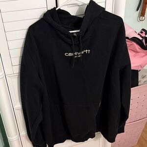 Carhartt Black Pullover Hoodie